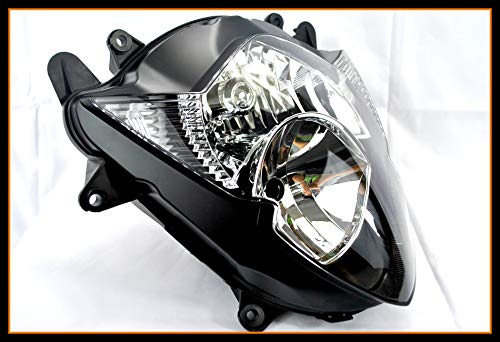 Suzuki GSXR1000 GSX-R1000 K5 Front Headlight Assembly Kit (2005-2006) - Clear Lens Replacement for Improved Visibility | Perfect for Night Riding & Motorcycle Restoration Projects