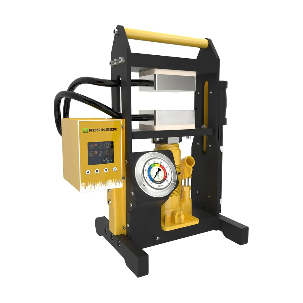 Rosineer Mighty 5 - 5 Ton Manual Rosin Press for Home DIY Rosin Extraction - Perfect for Making Cannabis, Hemp, and CBD Concentrates at Home