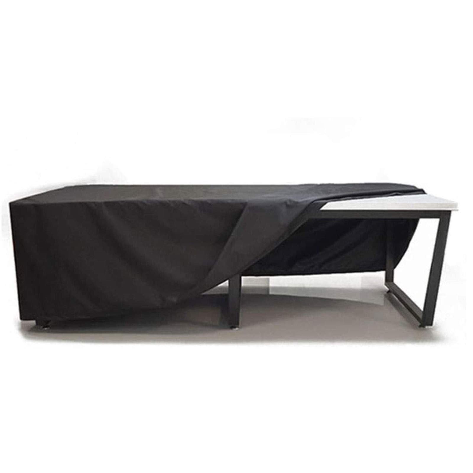 Waterproof 270×180×89CM Outdoor Patio Furniture Cover - Oxford Fabric Protector for Garden Table and Chair Set - Black - Perfect for Backyard, Deck, and Poolside Use
