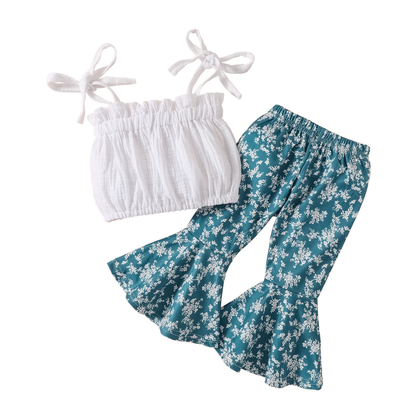 Soft Knitted Baby Blankets for Girls & Toddlers | Floral Summer T-Shirts & Bell Flared Pants Outfits | Cozy Nursery & Playtime Essentials