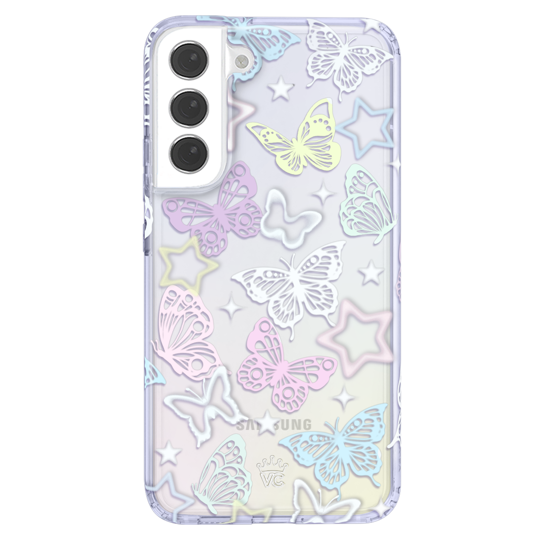 Butterfly Fantasy Samsung Phone Case - Elegant Floral Design Protective Cover for Samsung Galaxy Series | Perfect for Everyday Use, Travel & Gifting