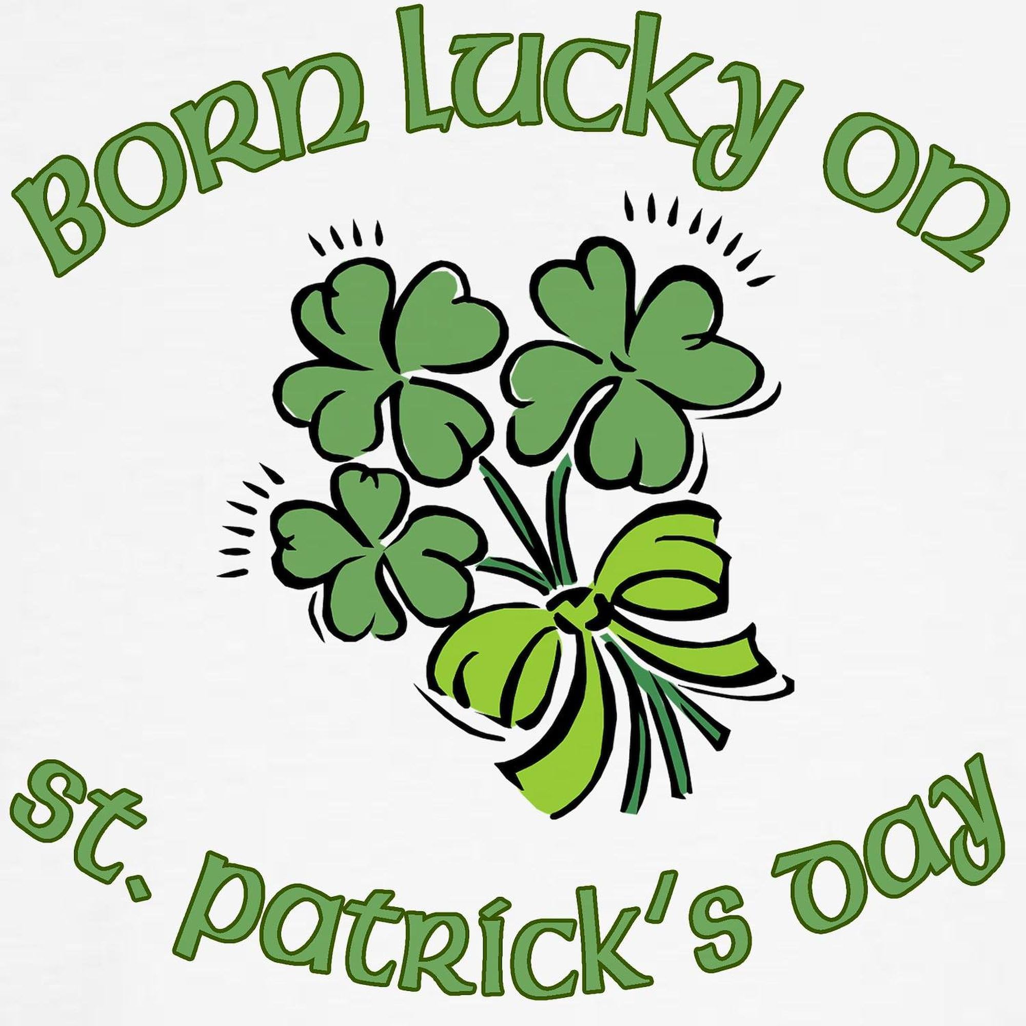 Born Lucky St. Patrick's Day Sweatshirt - Classic Crewneck Lightweight Pullover for Men & Women | Perfect for Irish Festivals, Pub Crawls & Holiday Celebrations