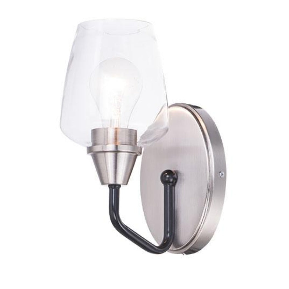 Modern Pepper Sconce Wall Light - Elegant Black Metal Fixture for Living Room, Bedroom & Hallway Lighting | Indoor Wall Mounted Lamp for Home Decor