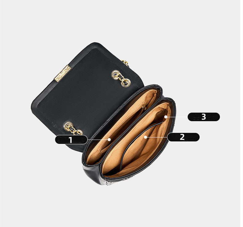 Stylish Quilted Leather Crossbody Chain Bag for Women - Perfect for Parties, Date Nights & Everyday Use