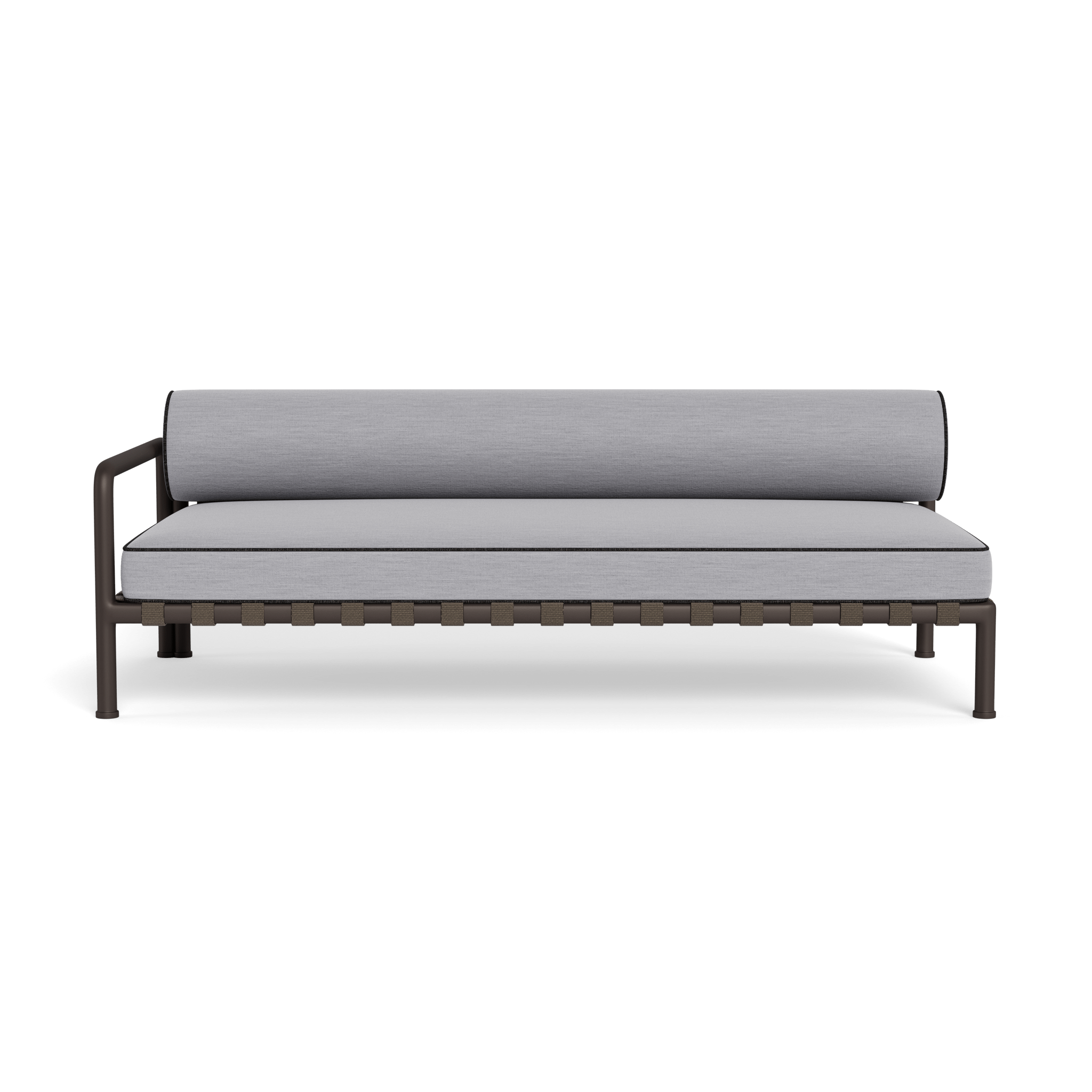 Parker 2-Seater Sofa with Single Left Armrest - Perfect for Small Living Rooms, Apartments & Cozy Spaces