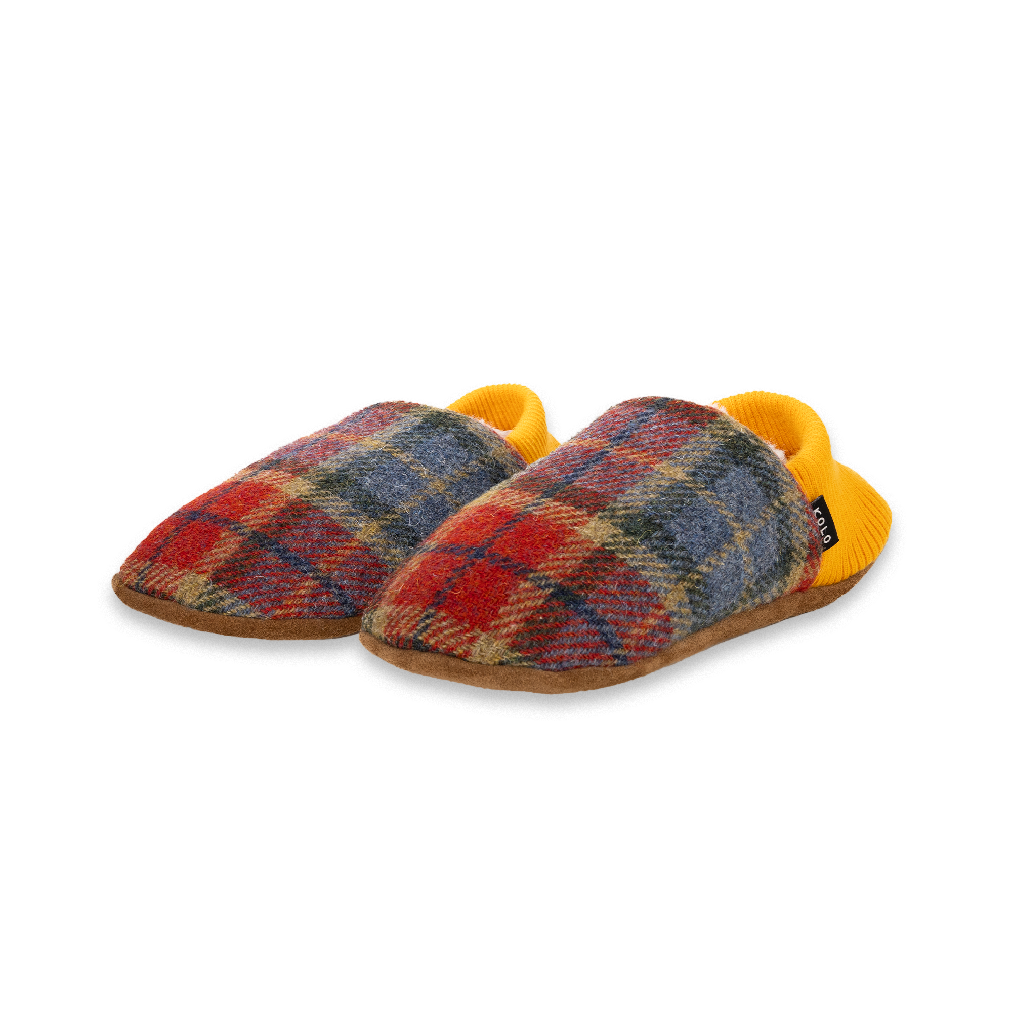 Finn Tweed House Shoes - Warm Fur Lined Indoor Slippers for Men & Women - Cozy Home Comfort for Winter & Relaxation
