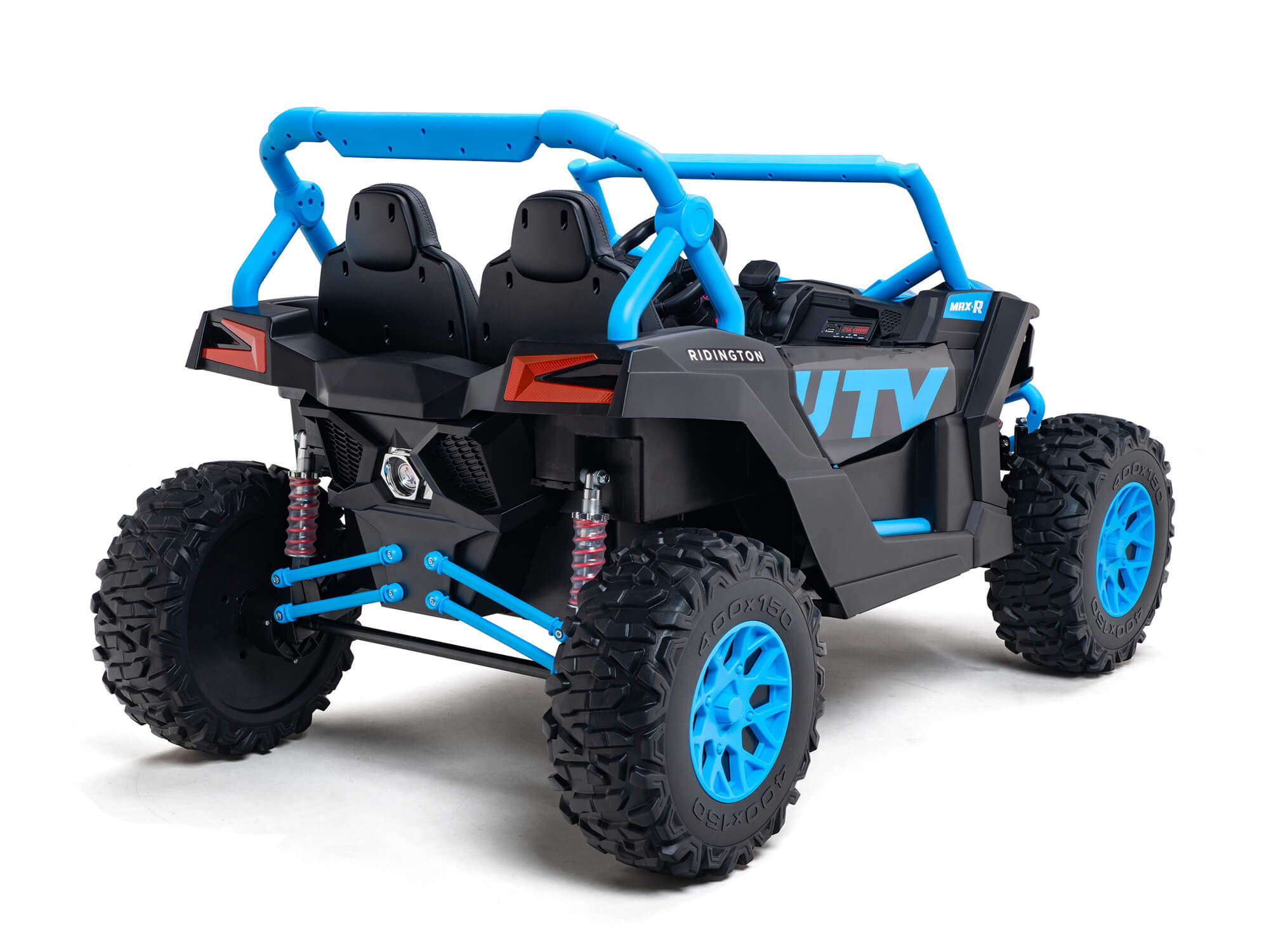 24V Ridington MAX R All-Terrain Ride-On Buggy for Kids with Parental Remote Control - Blue | Outdoor Adventure, Backyard Fun, Off-Road Play for Boys & Girls