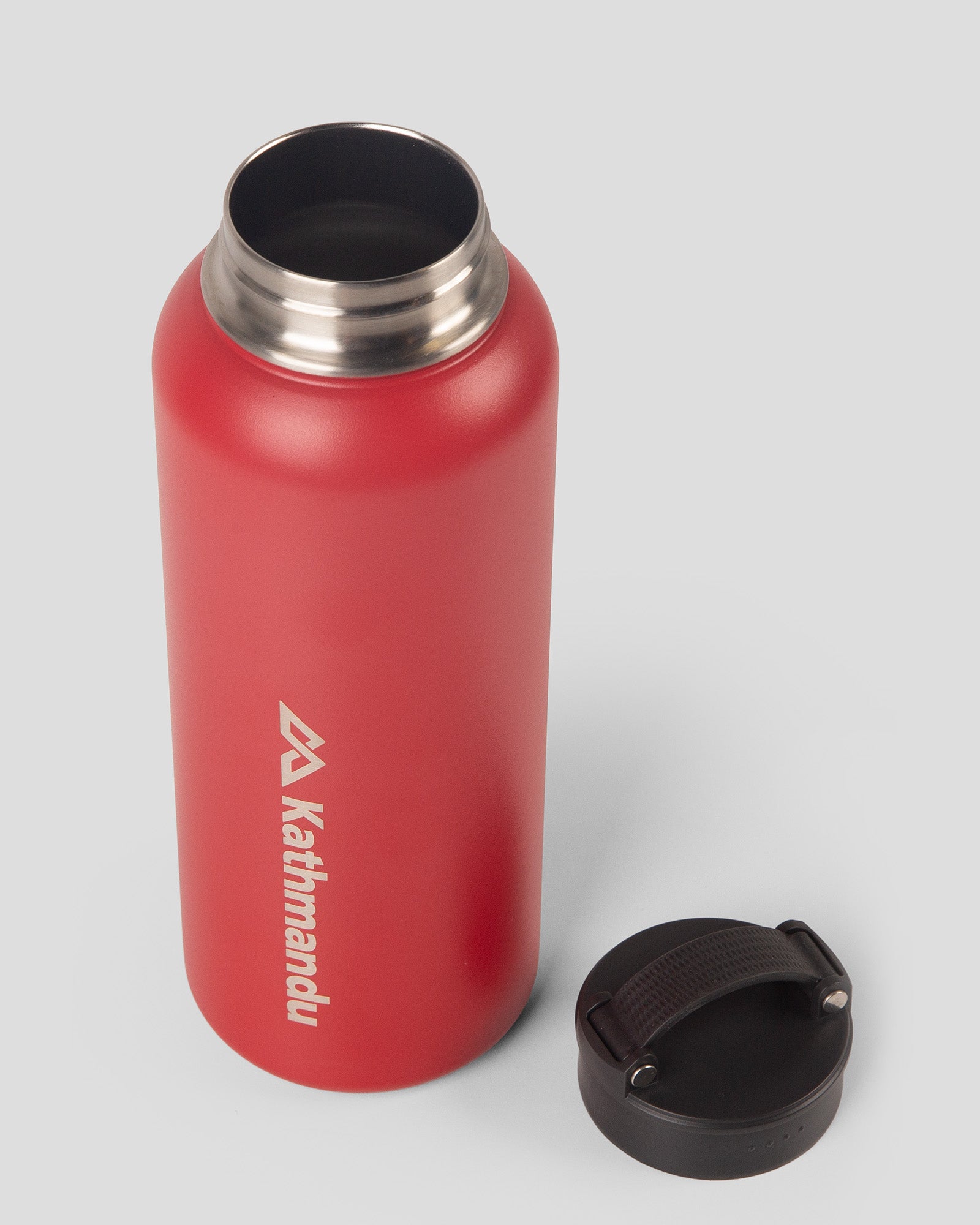 Insulated 1.2L Water Bottle with Carry Handle - Spicy Chilli Pepper Design for Outdoor, Gym & Travel - Leakproof Stainless Steel Drinkware for Hot & Cold Beverages