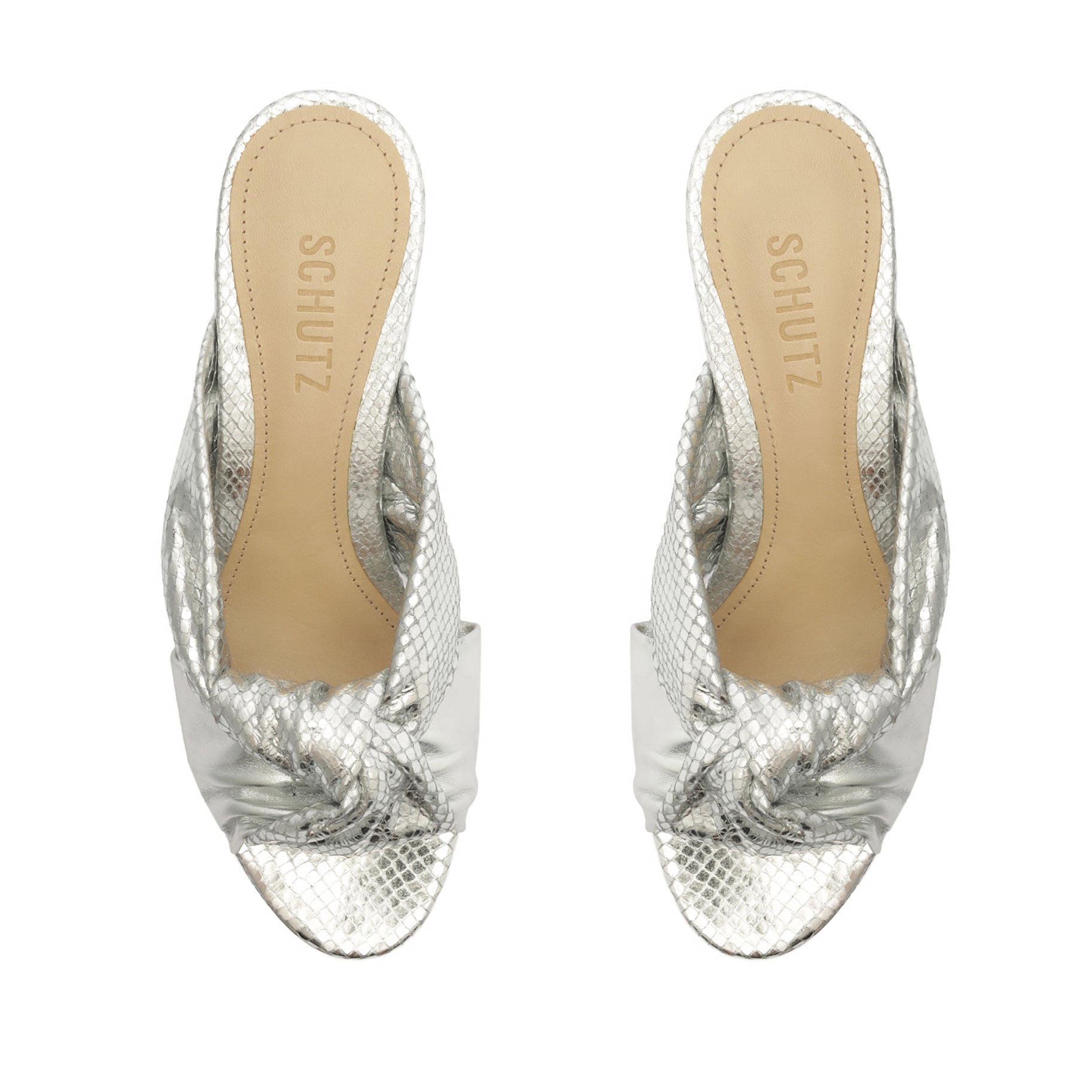 Mindy Mid Block Metallic Sandal - Women's Fashion Chunky Heel Summer Sandals for Casual Outings & Beach Vacations