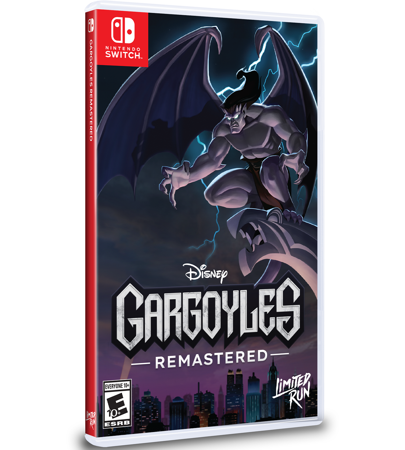 Gargoyles Remastered - Nintendo Switch Limited Run Edition #208 | Classic Action-Adventure Game for Family & Retro Gaming Nights