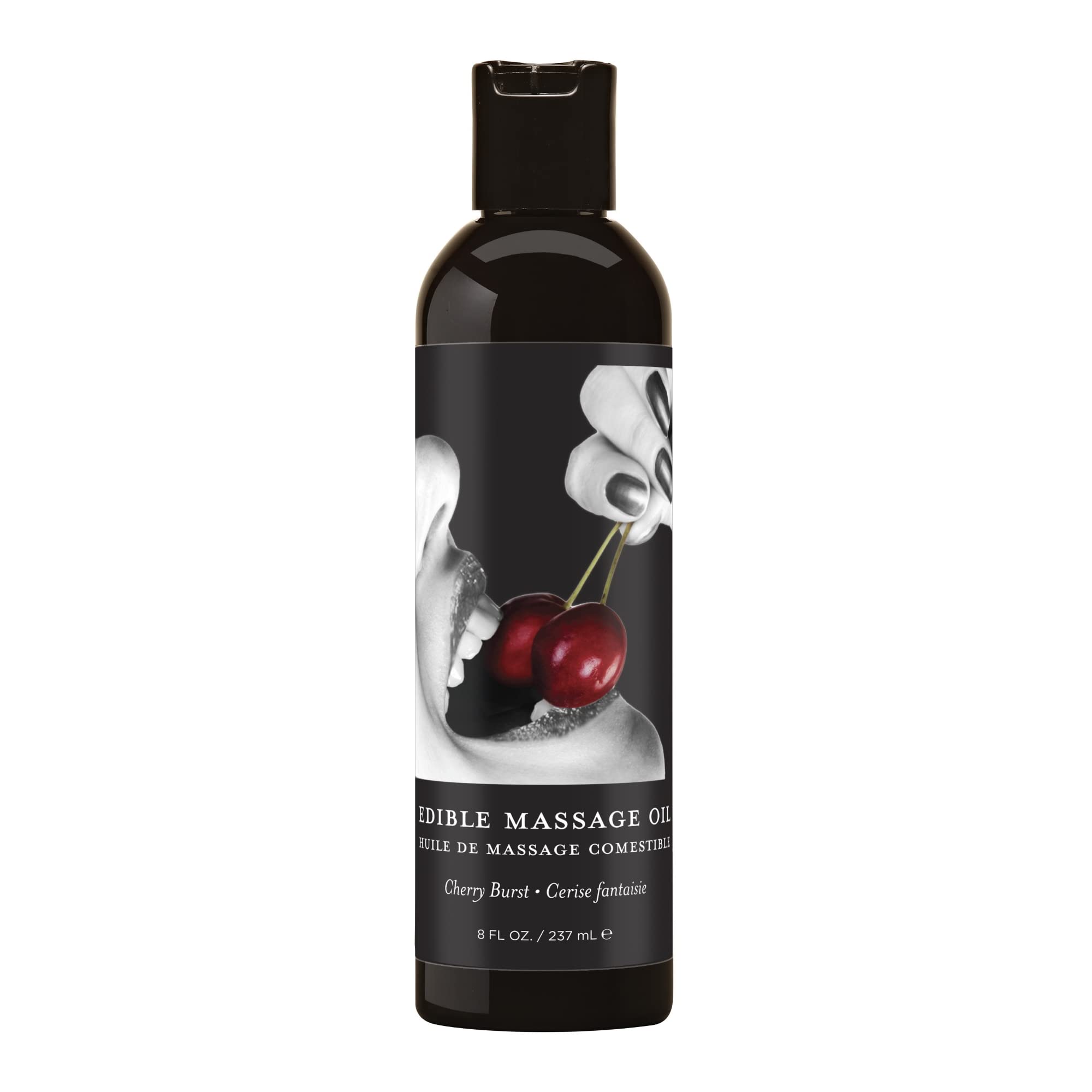 Organic Edible Massage Oil with Hemp Seed, Almond, Grapeseed & Apricot Oil - Vegan, Cruelty-Free, Vitamin E Enriched - Perfect for Couples Massage & Sensual Aromatherapy
