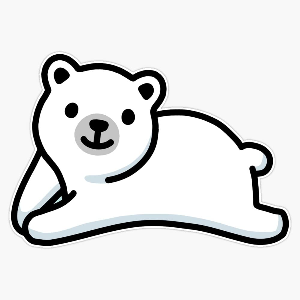 Polar Bear Vinyl Decal Sticker 5
