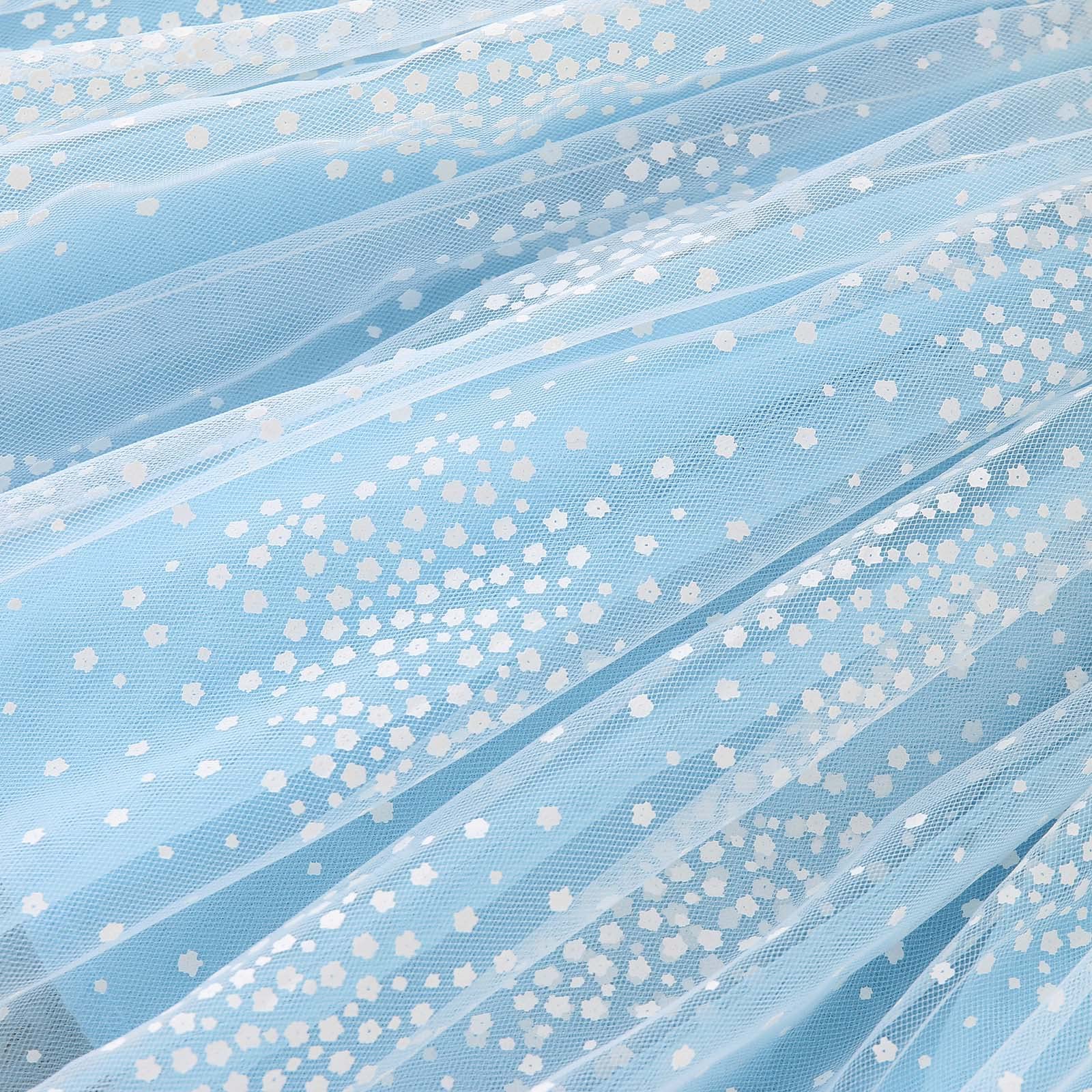 Sparkly Girls Sequin Tutu Skirt for Toddlers - Soft Tulle Ballet Dance Skirt, Birthday Party Outfit & Fashion Dress for Performances, Photo Shoots & Special Occasions