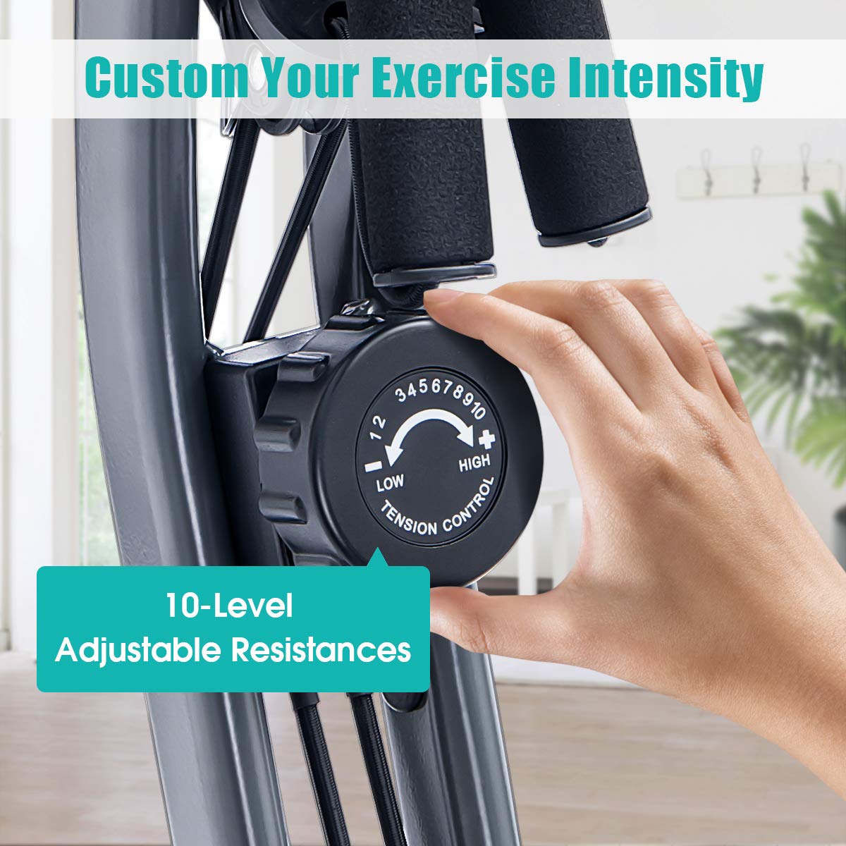 Merax Indoor Cycling Exercise Bike - Adjustable Stationary Bike for Home Workouts | Cardio Training & Fitness Cycling for Weight Loss & Endurance Building