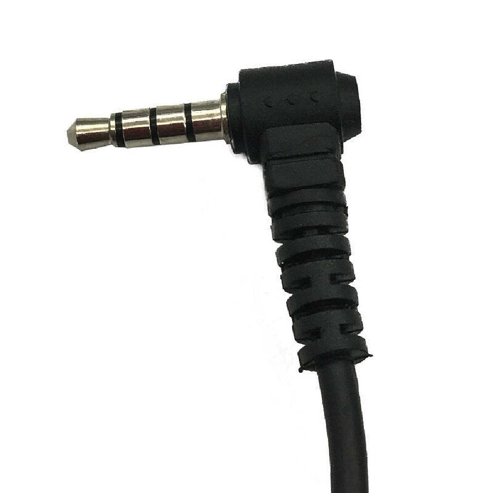 MOUDOAUER D-Shape Earpiece Headset with Hidden MIC for YAESU Vertex VX-1R 5R VX-110 VX-298 - Clear Communication for Security, Event Staff & Outdoor Adventures