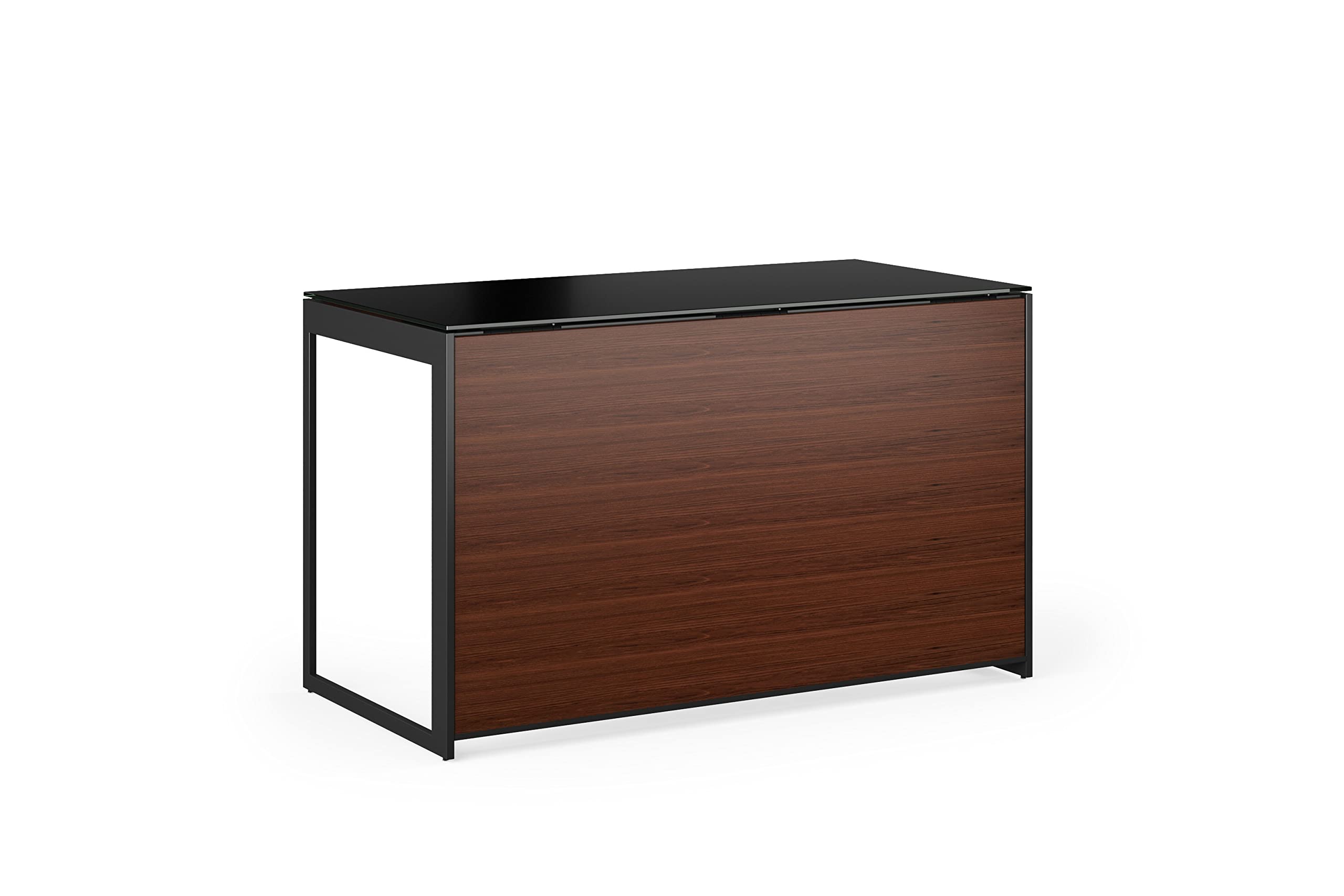 BDI Furniture Sequel 20 6108 Computer Desk Back Panel - Walnut Finish for Sequel 6103 Desk | Home Office Workstation Accessory | Perfect for Home Office Setup and Workspace Organization