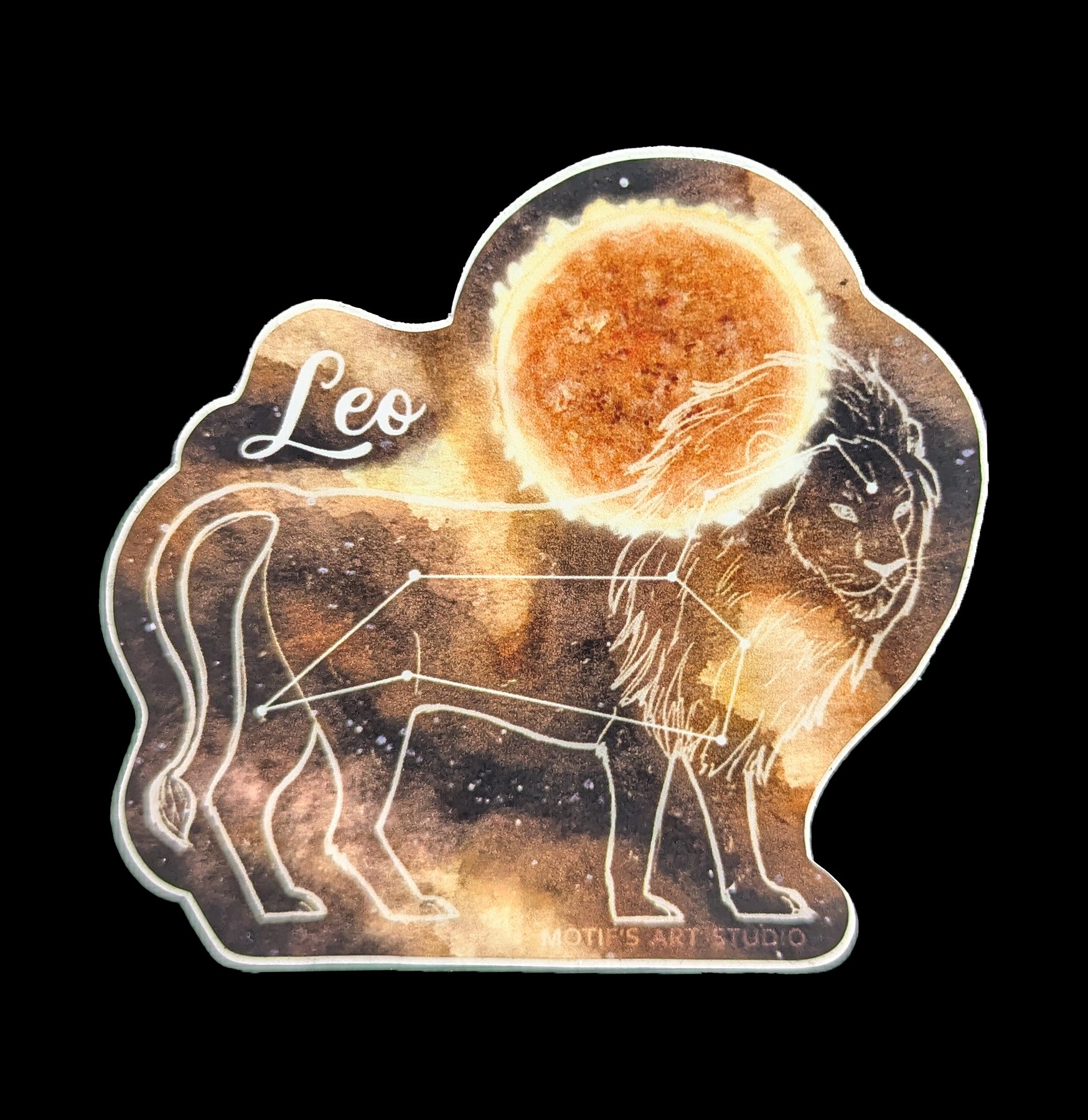 Zodiac Sign Stickers - 12 Horoscope Decals for Laptop, Phone & Journal - Perfect for Astrology Lovers & DIY Projects