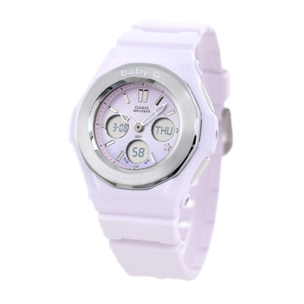 Casio Baby-G BGA-100ST-4ADR Digital Sport Watch for Women - Shock Resistant, Water Resistant, LED Light - Perfect for Running, Swimming & Outdoor Activities