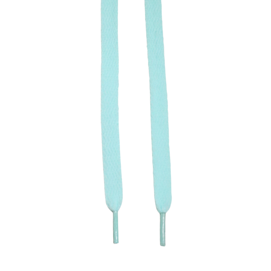 Solemate Standard Flat Shoelaces - Ice Blue (110cm) for Sneakers & Casual Shoes | Durable & Stylish Laces for Everyday Wear
