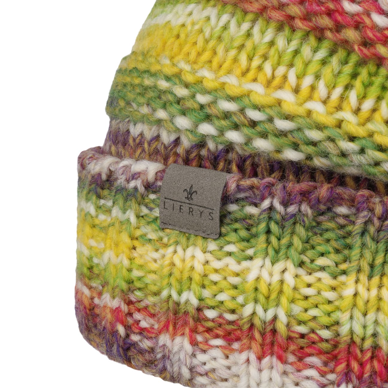 Lierys Bernardo Oversize Knit Hat - Soft Chunky Cable Knit Beanie for Women & Men | Winter Warm Slouchy Hat for Outdoor Activities, Skiing & Casual Wear