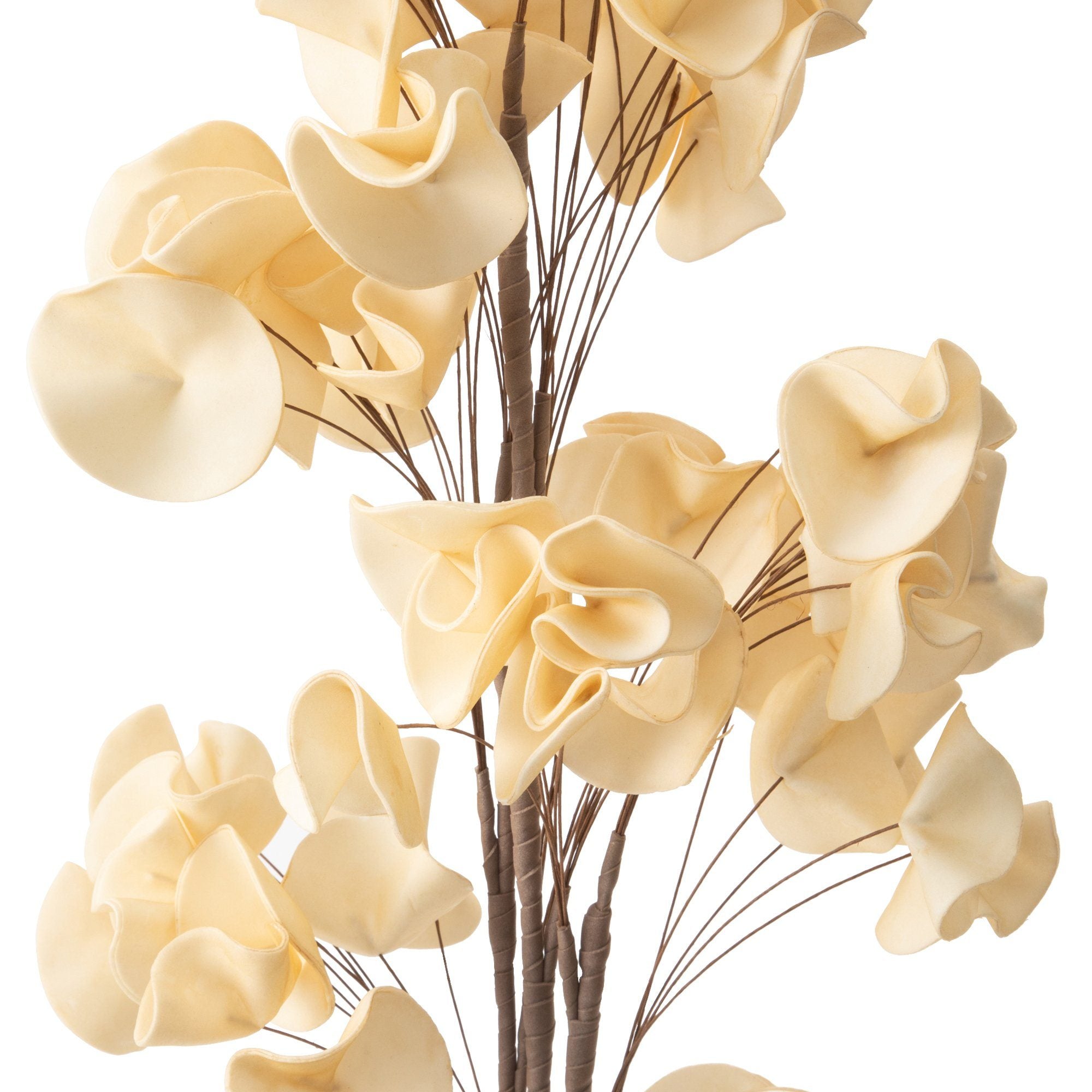 Artificial Plant Leaf Yellow - Realistic Faux Greenery for Home Decor, Office, Wedding & Party Decoration