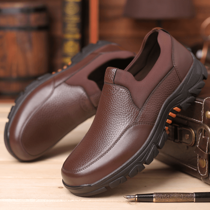 Lovevop Classic Non-Slip Soft Business Casual Oxford Shoes for Men & Women - Comfortable Office Work Shoes for Professionals & Daily Wear