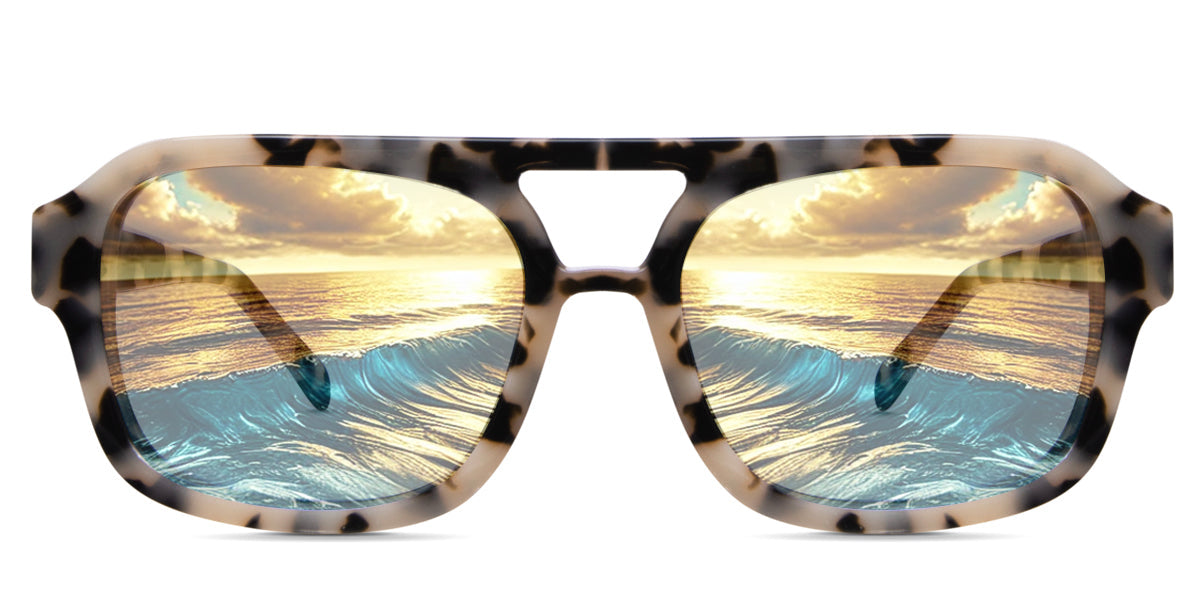 Zaro Women's Prescription Tinted Glasses - Fashionable Blue Light Blocking & UV Protection Eyewear for Work, Reading & Driving