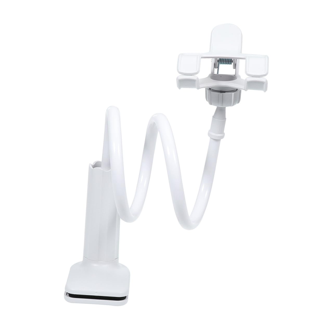 Ciieeo 3pcs Universal Car Phone Holder Clip - Durable Phone Stand & Shelf with White Clip-on Base for Home, Office, and Travel Use