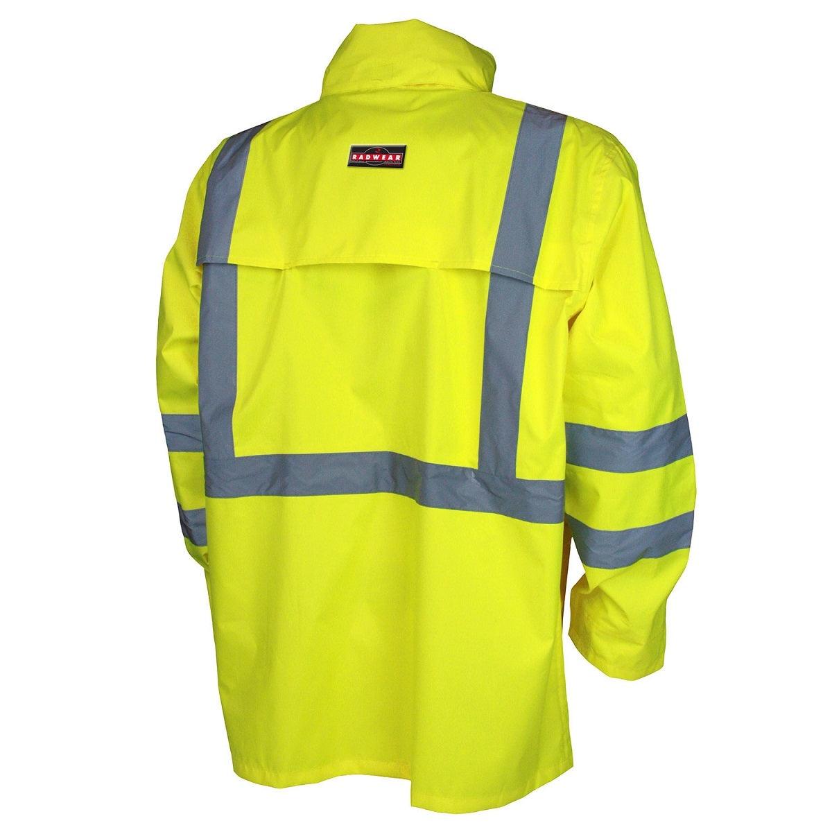 Radians RW10 ES1Y Lightweight Waterproof Rain Jacket for Men & Women - Outdoor Hiking, Camping, and Commuting in All Weather