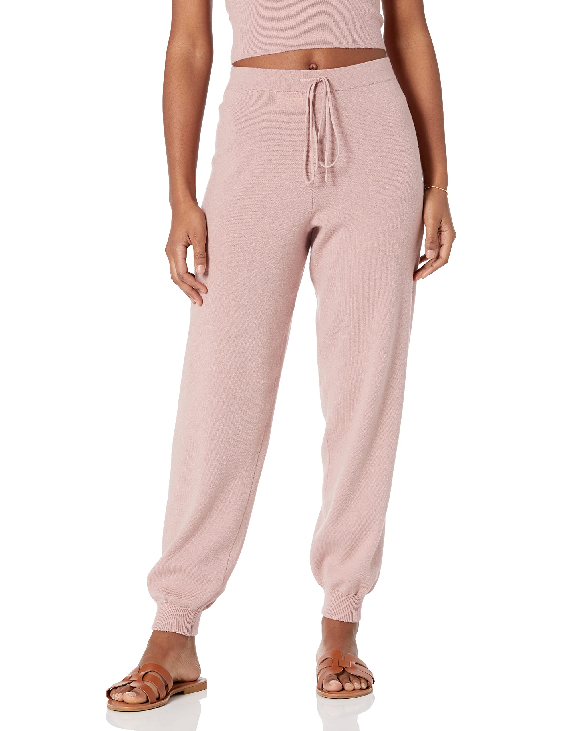 The Drop Women's Maddie Loose-Fit Supersoft Sweater Joggers - Cozy Casual Loungewear for Home, Yoga & Everyday Wear