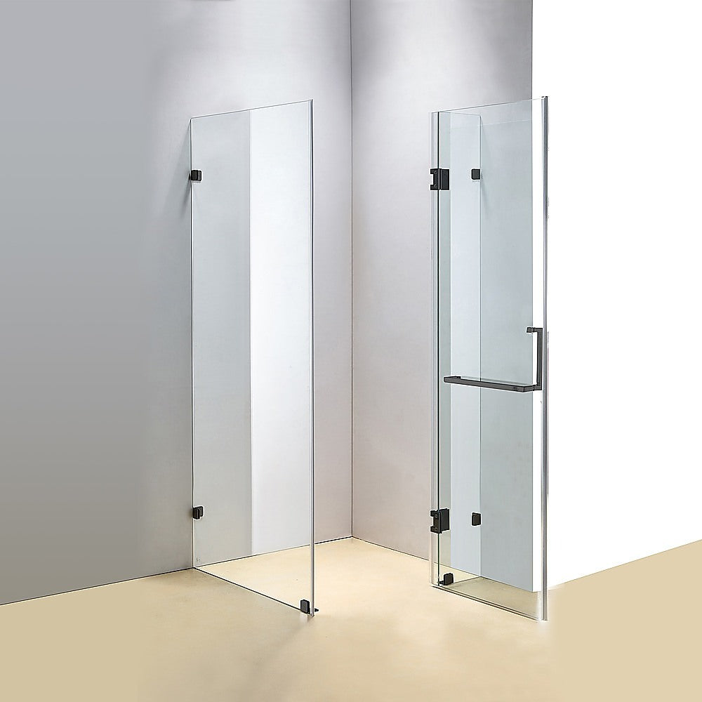 10mm Frameless Glass Shower Screen 1200x800mm - Modern Bathroom Enclosure by Della Francesca | Perfect for Walk-in Showers, Wet Rooms & Spa Bathrooms