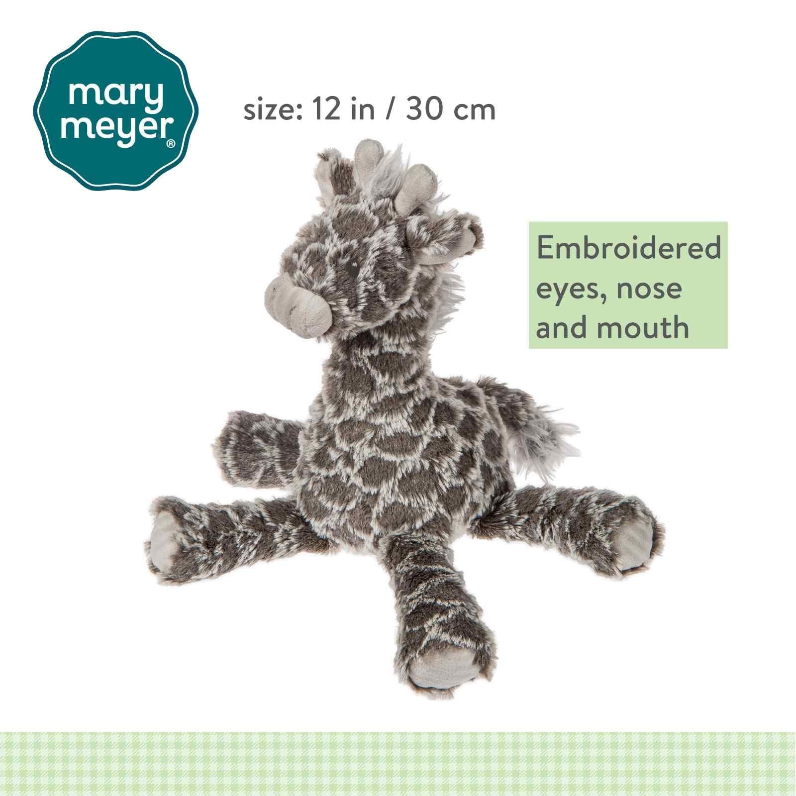 Mary Meyer Afrique Giraffe Plush Stuffed Animal Toy - Soft Cuddly Giraffe for Kids, Nursery Decor & Baby Shower Gift