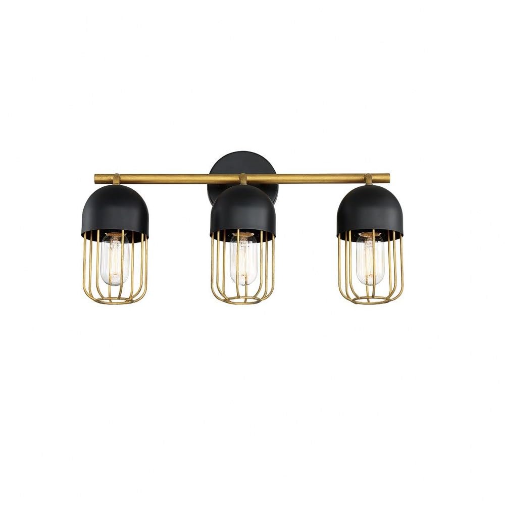 Eurofase 35961-017 Palmerston 3-Light Bathroom Vanity Light Bar - Modern Chrome Finish for Bathroom, Powder Room & Dressing Area Lighting