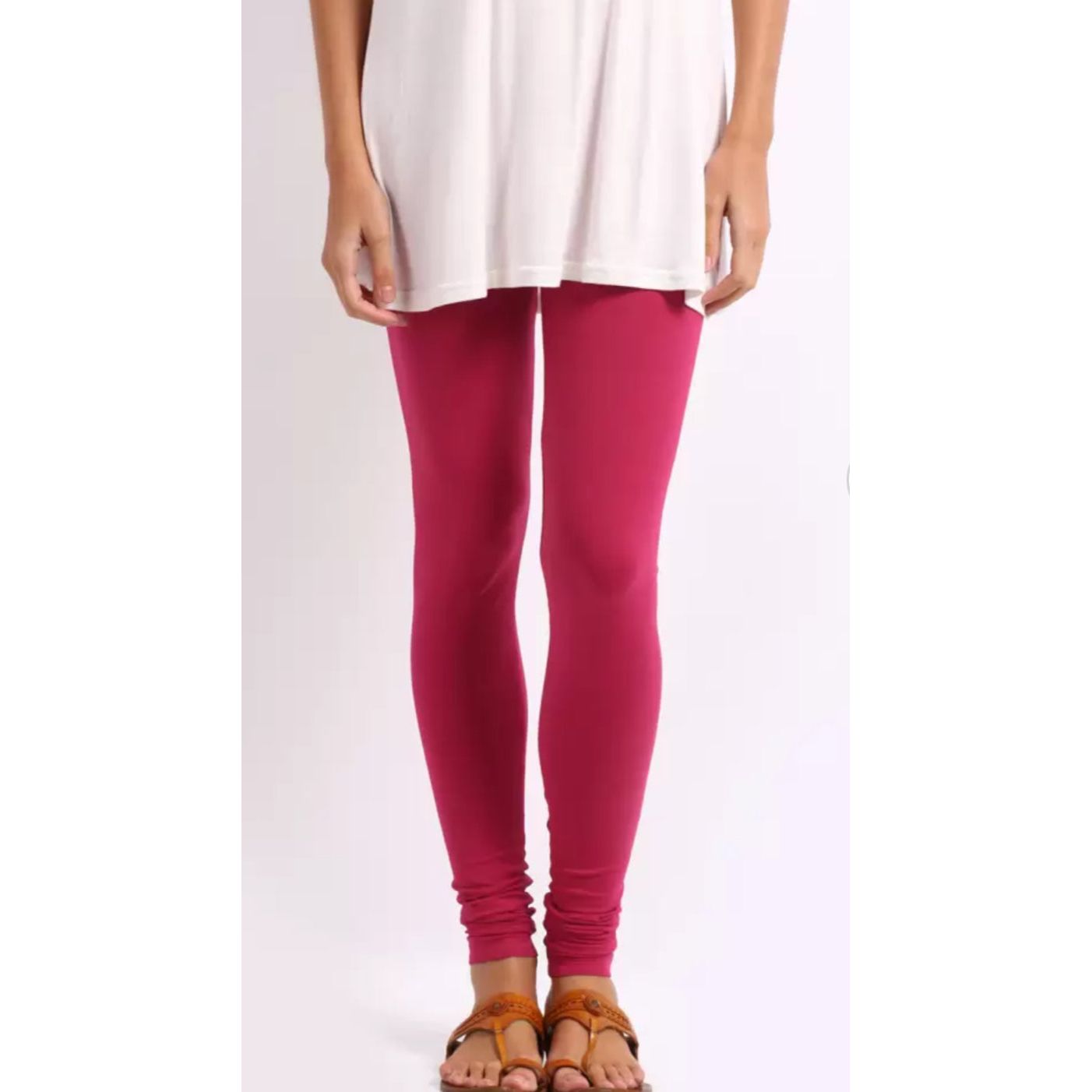 Best Pink Leggings for Women - High Waisted, Soft & Stretchy Yoga Pants - Perfect for Workout, Running, Lounge & Everyday Wear