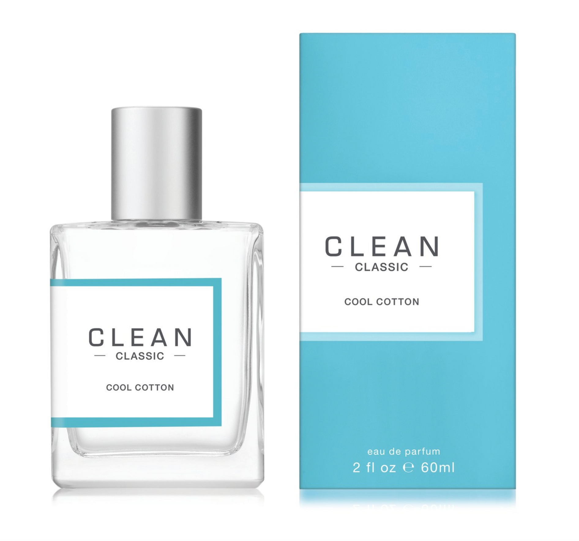 Clean Classic Cool Cotton 60ML EDP Spray for Women - Fresh Floral Scent, Long-Lasting Perfume for Daily Wear, Office & Date Night