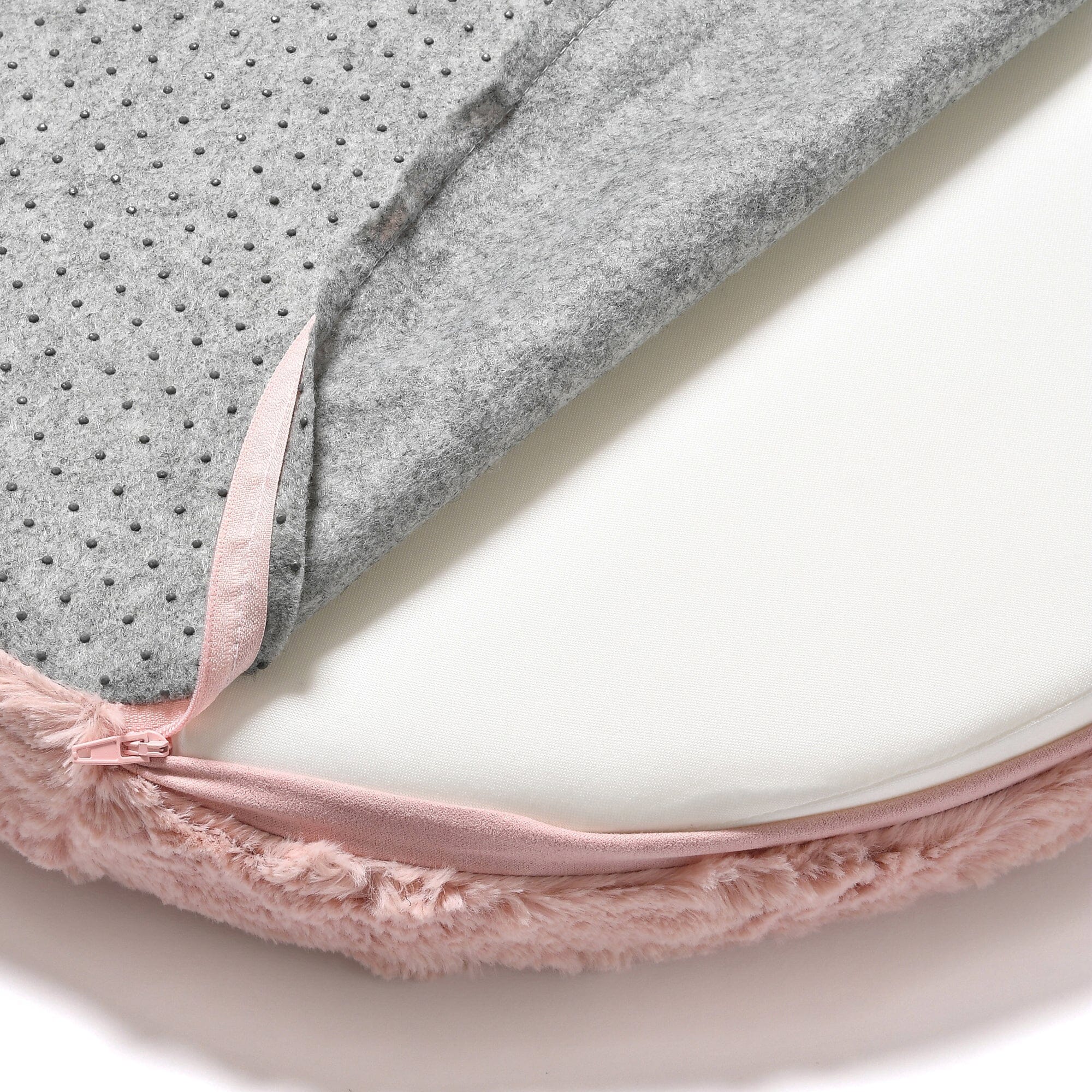 Ultra Plush Oval Area Rug 4' x 2.3' Soft Pink Shaggy Carpet for Living Room Bedroom Nursery Home Decor