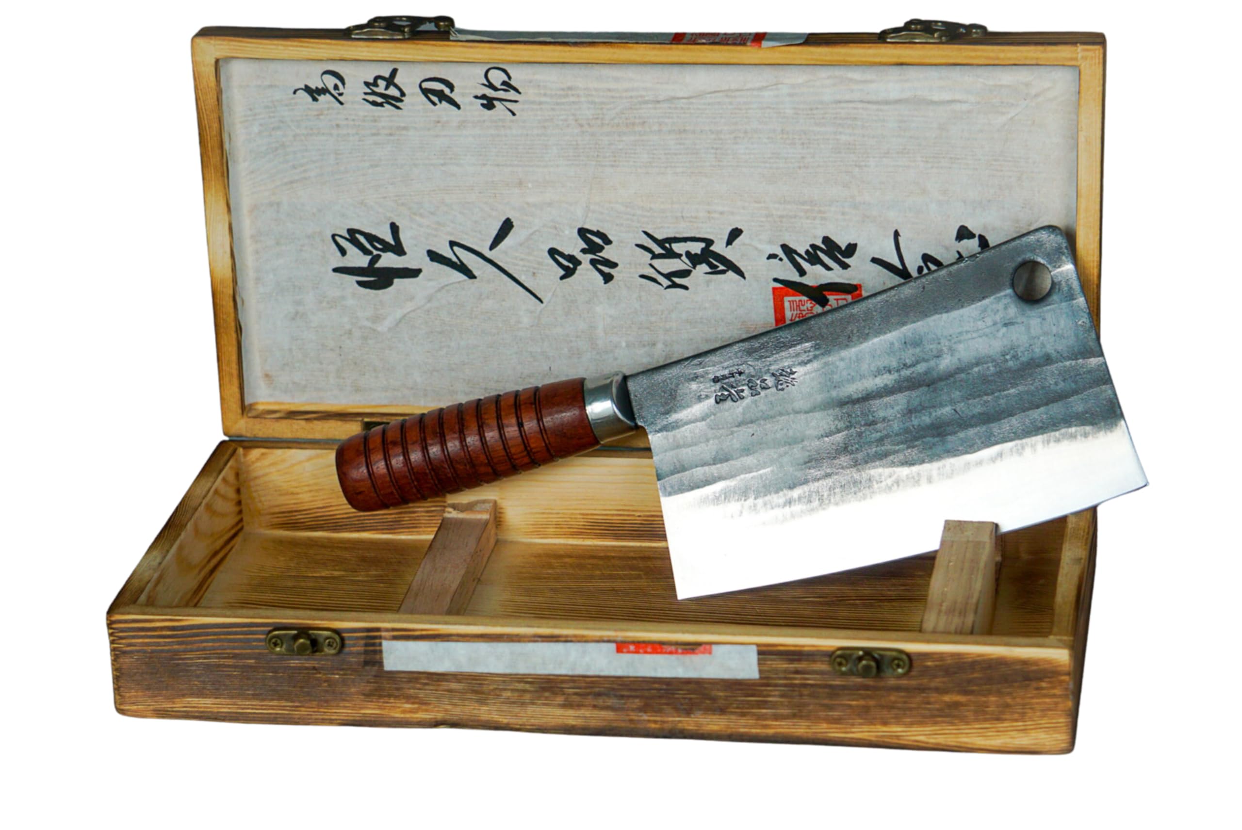 Best Classic Cleaver Butcher Chef Knife for Professional Cooking & Meat Cutting | Heavy Duty Kitchen Knife for Chefs, Butchers & Home Cooks | Perfect for Chopping, Slicing & Dicing Meat, Vegetables & More