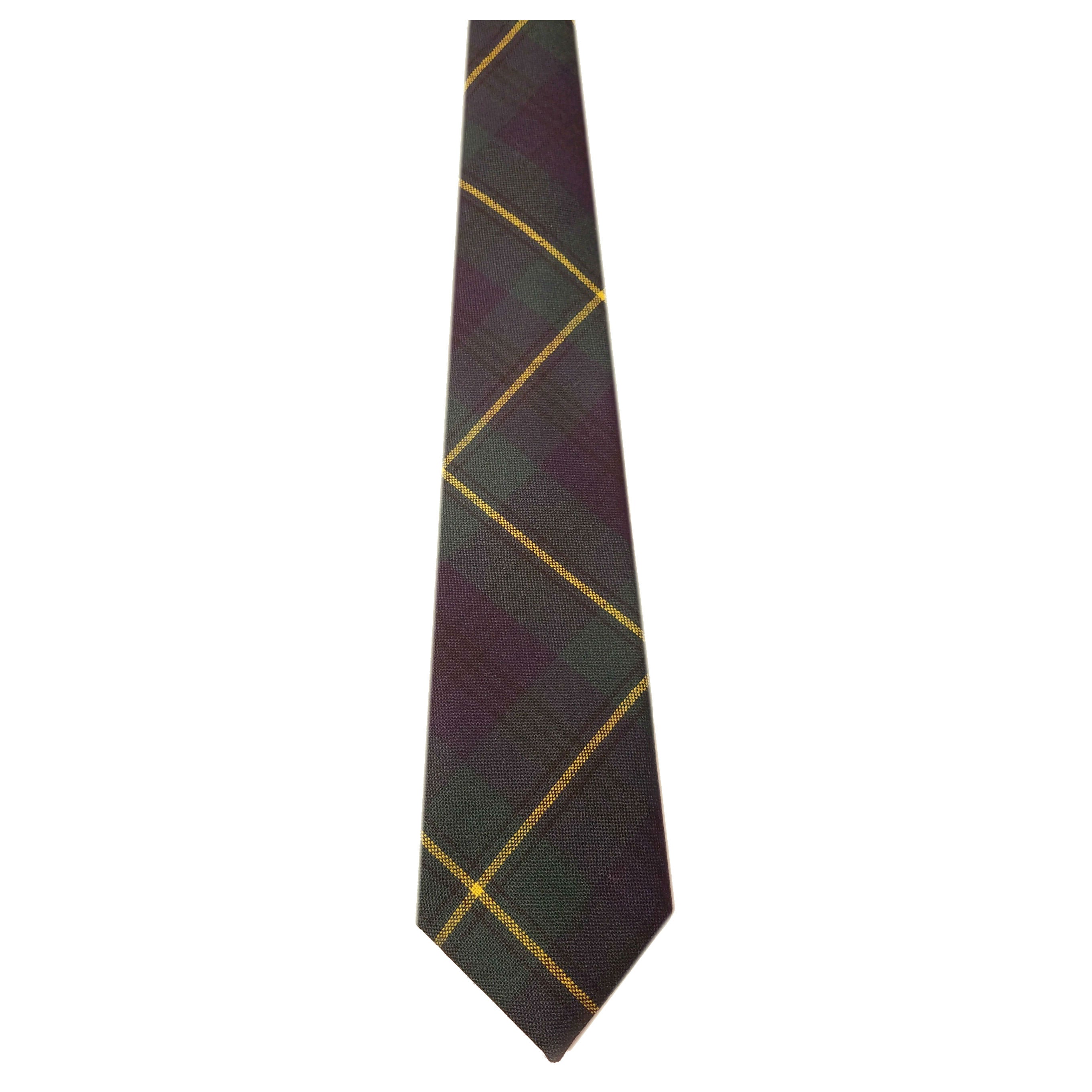 Premium Wool Tartan Neckties for Men - 99 Modern Color Patterns | Perfect for Weddings, Business & Formal Events