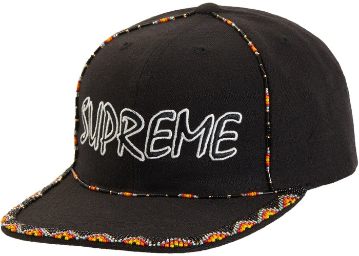 Black Beaded 6-Panel Baseball Cap - Stylish & Breathable Unisex Hat for Outdoor Sports, Casual Wear & Fashion Accessories