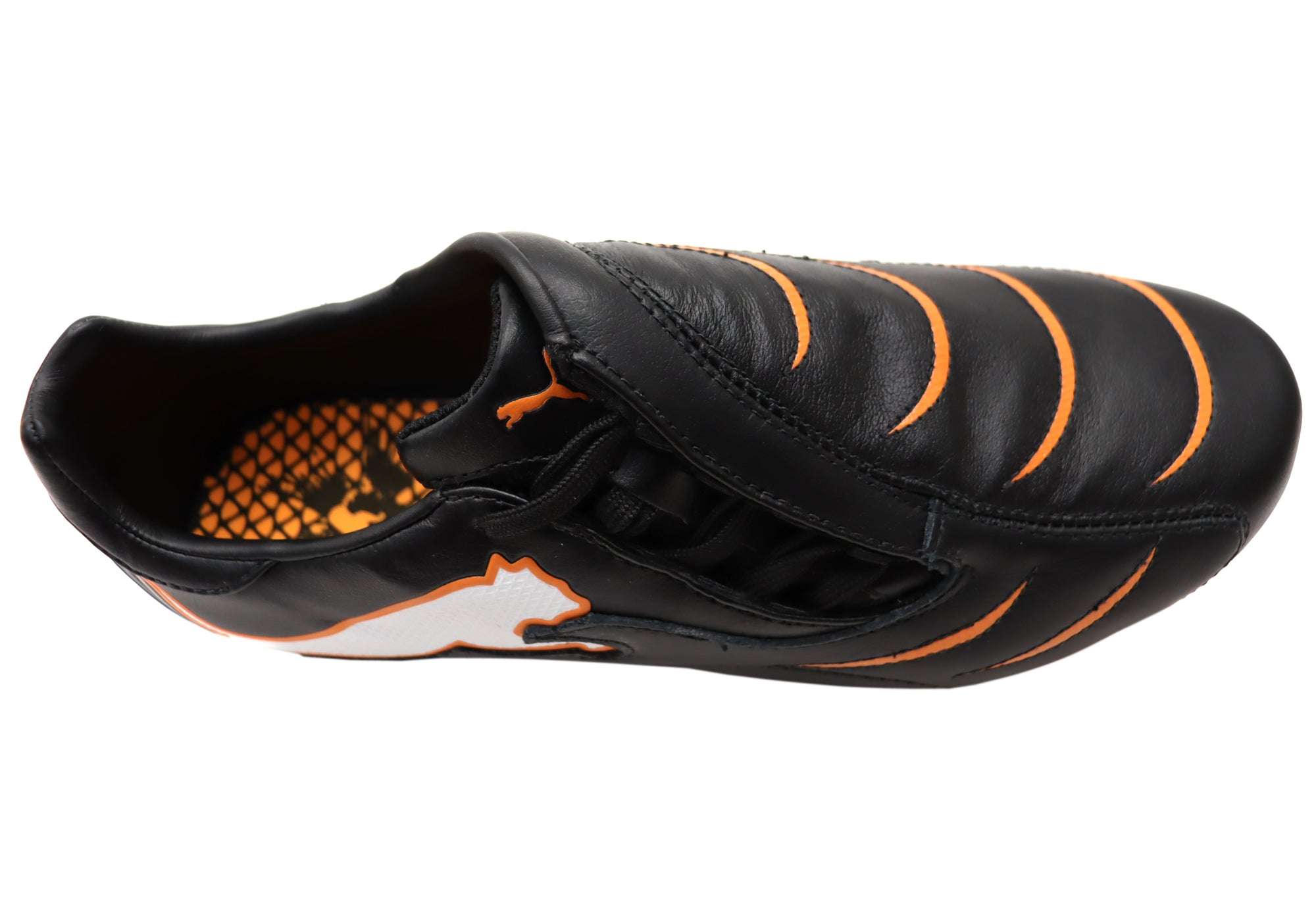 Puma PowerCat 2.10 FG Men's Soccer Cleats - Lightweight Football Shoes with Comfortable Lace-Up Design for Firm Ground - Perfect for Training, Matches & Outdoor Sports