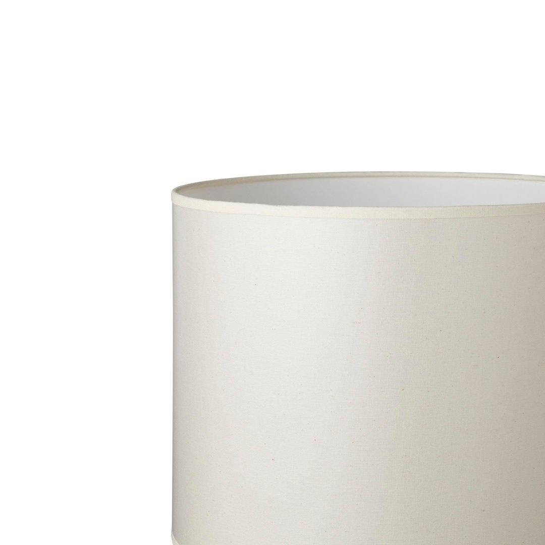 18.18.10 Inch Oval Lamp Shade - Natural Linen Fabric for Table Lamps & Floor Lamps - Perfect for Living Room, Bedroom, or Office Decor