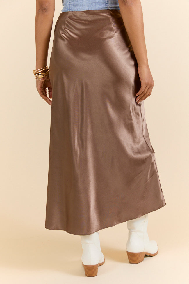 Desert Cowgirl Bronze Skirt - Western Boho Maxi Skirt for Women | Perfect for Music Festivals, Rodeos & Boho Chic Outfits