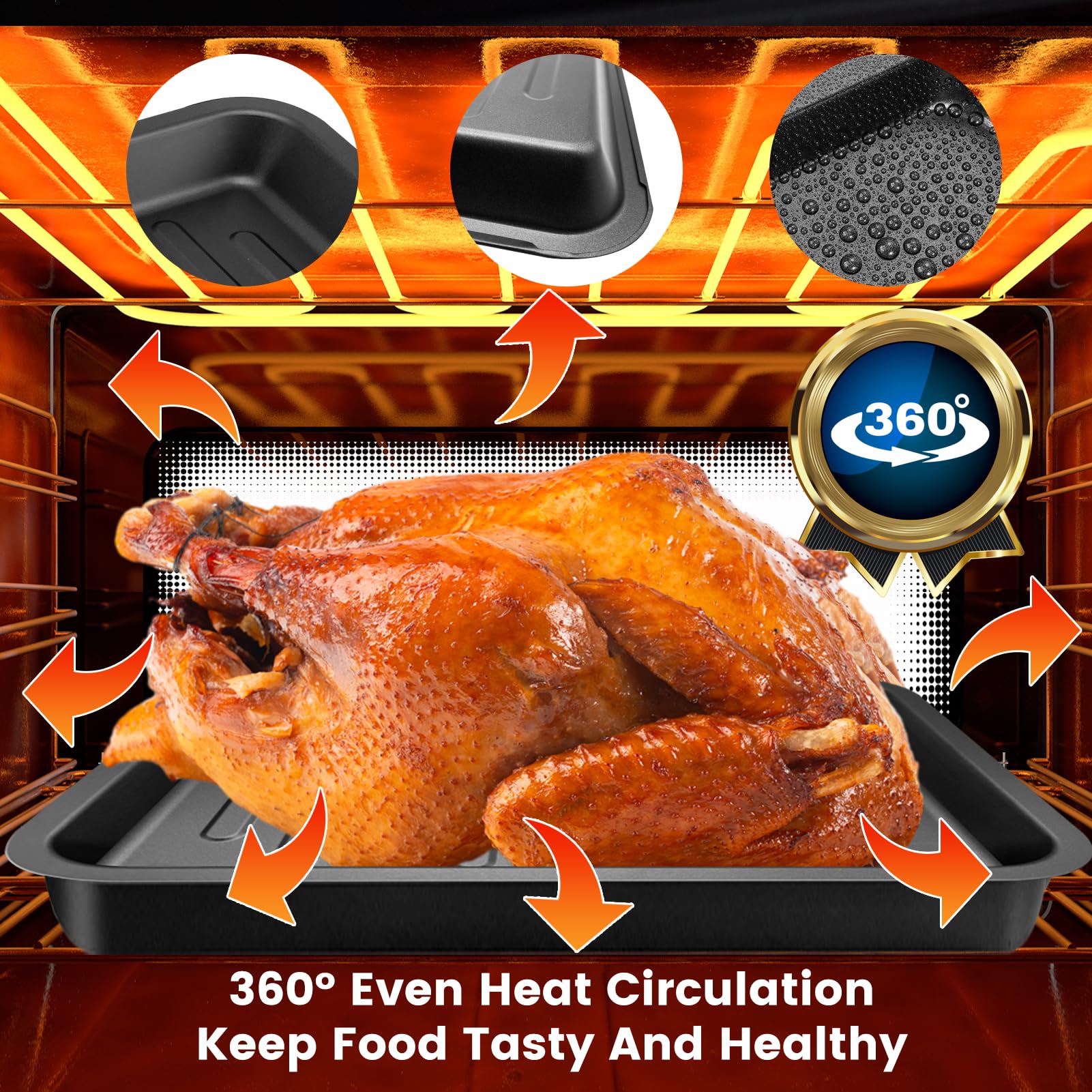COSORI Smart 12-in-1 Air Fryer Toaster Oven Accessories - 14