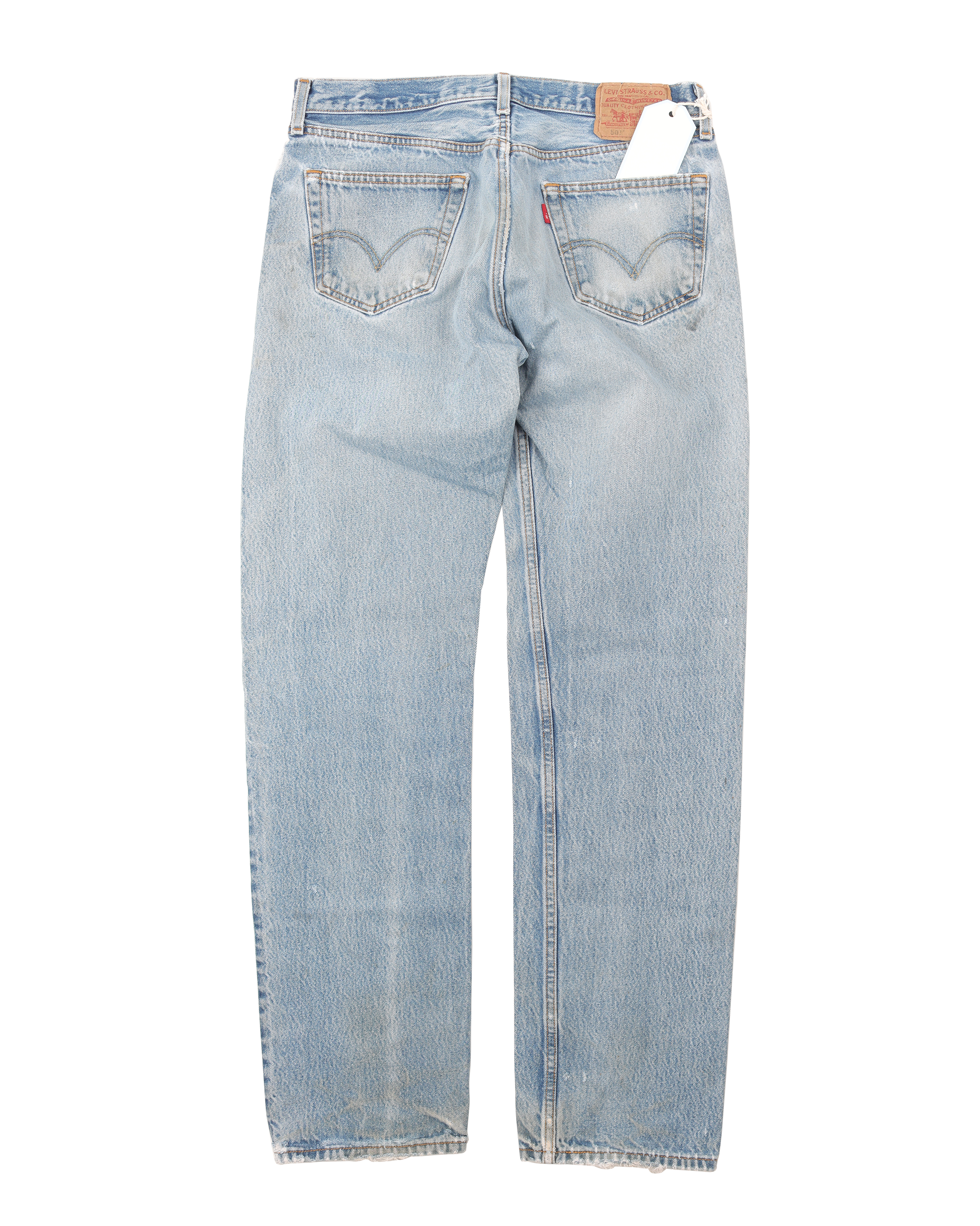 Vintage 1990's Levi's 501 Original Fit Men's Jeans - Classic Blue Denim Pants for Casual Wear & Retro Fashion