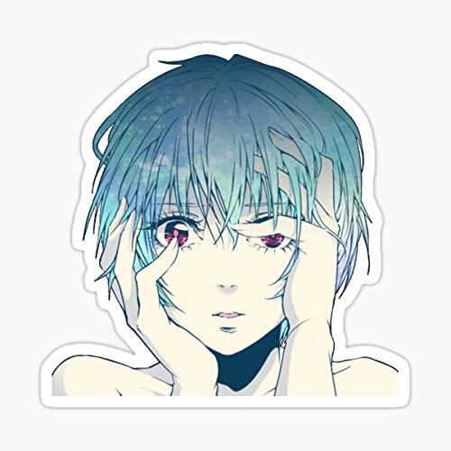 Rei Ayanami Neon Genesis Evangelion Vinyl Stickers - Waterproof Decals for Cars, Laptops, Windows, Trucks - Anime Collectible for Fans - Perfect for Car Decoration, Room Decor, and Gift Giving