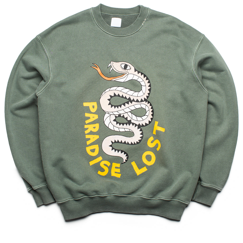Alchemist Snake Sweater - Defender Green | Trendy Graphic Hoodie for Men & Women | Perfect for Streetwear, Casual Outfits & Gifts