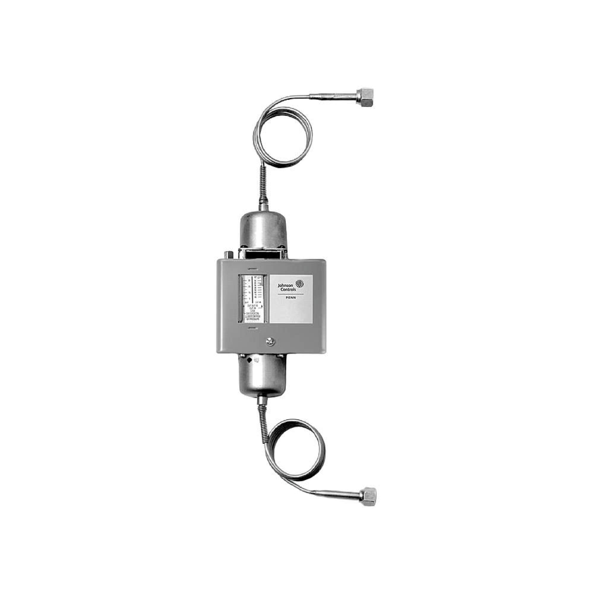 Johnson Controls P74BA-1C Penn Series P74 Differential Pressure Control Switch | SPST Opens on Decrease | 8-70 psig Range | 8-30 Adjustable Differential | 36
