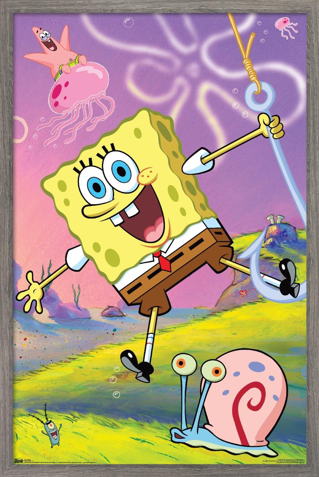 Trendy Nickelodeon Spongebob SquarePants Wall Poster - 14.725