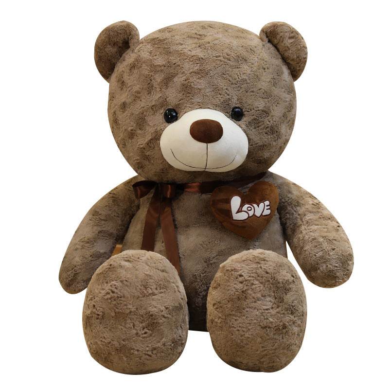 3ft Giant Fuzzy Brown Life Size Teddy Bear - Soft and Cuddly Stuffed Animal for Kids, Adults, and Home Decor | Perfect for Gifts, Nursery, Bedroom, and Living Room