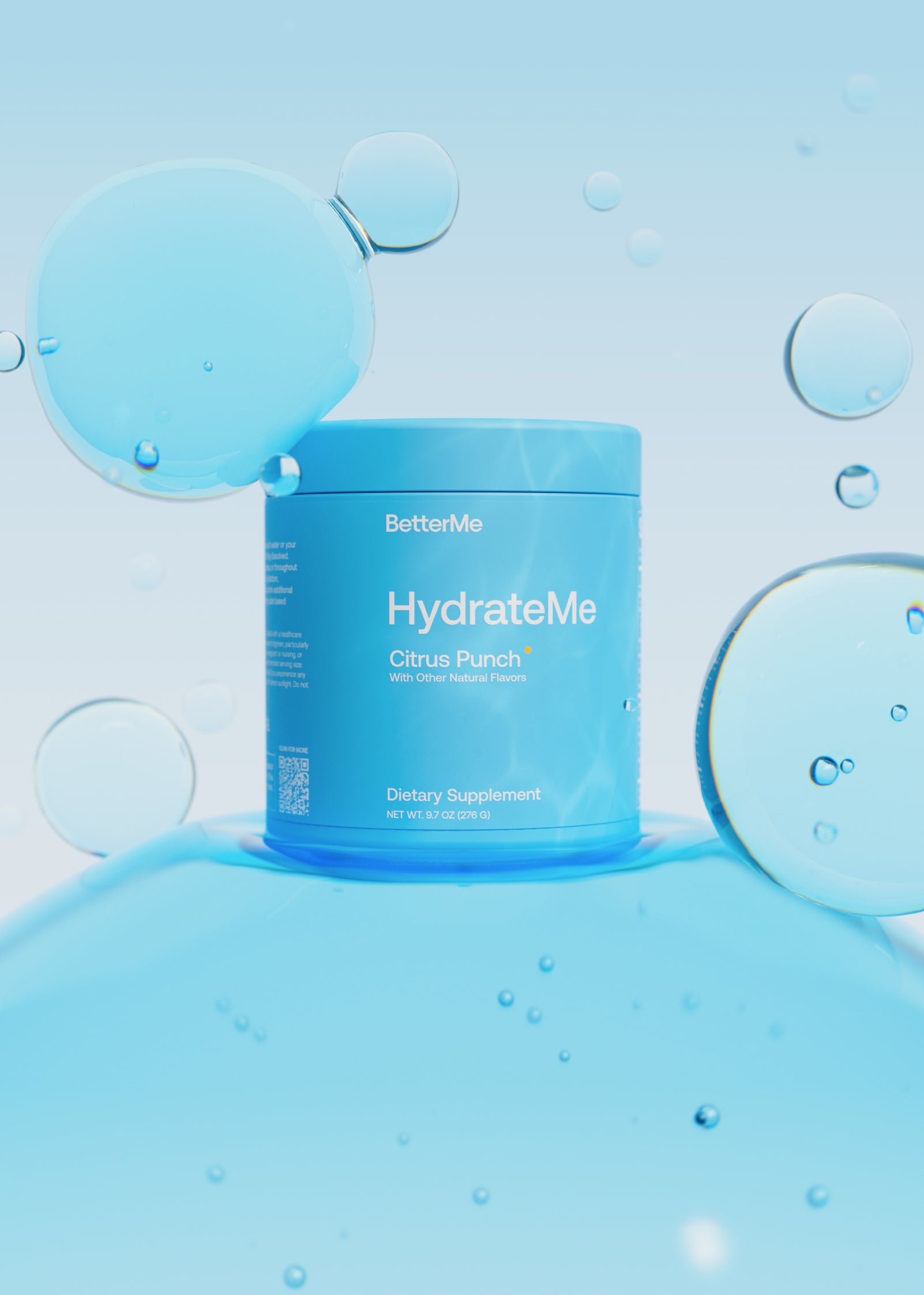 hydrateme - Premium Hydration Water Bottle for Fitness, Travel & Outdoor Activities | Stay Hydrated Anywhere